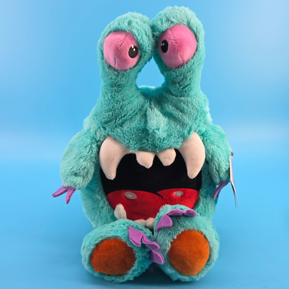 Wild Republic MonsterKins "Trashzilla" 13" Plush Monster Toy NWT